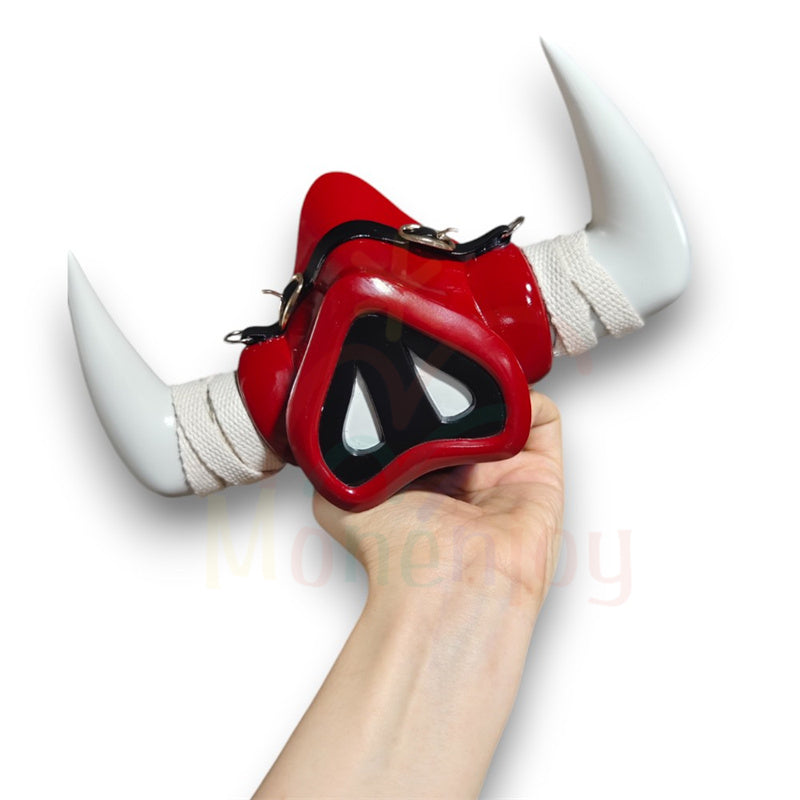 Monenjoy ゼンレスゾーンゼロ ルシアーナ・デ・モンテフィーノ　マスク　コスプレ道具　リュドーンの子 樹脂＋PLA製　おもちゃ - Monenjoy