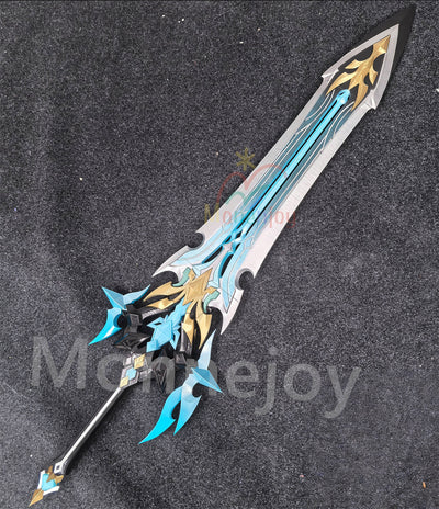 Monenjoy　原神　ファルカ 　 狼の武勲詩　両手剣　モチーフ武器　150cm　PLA材質　イベント舞台対応 Monenjoy