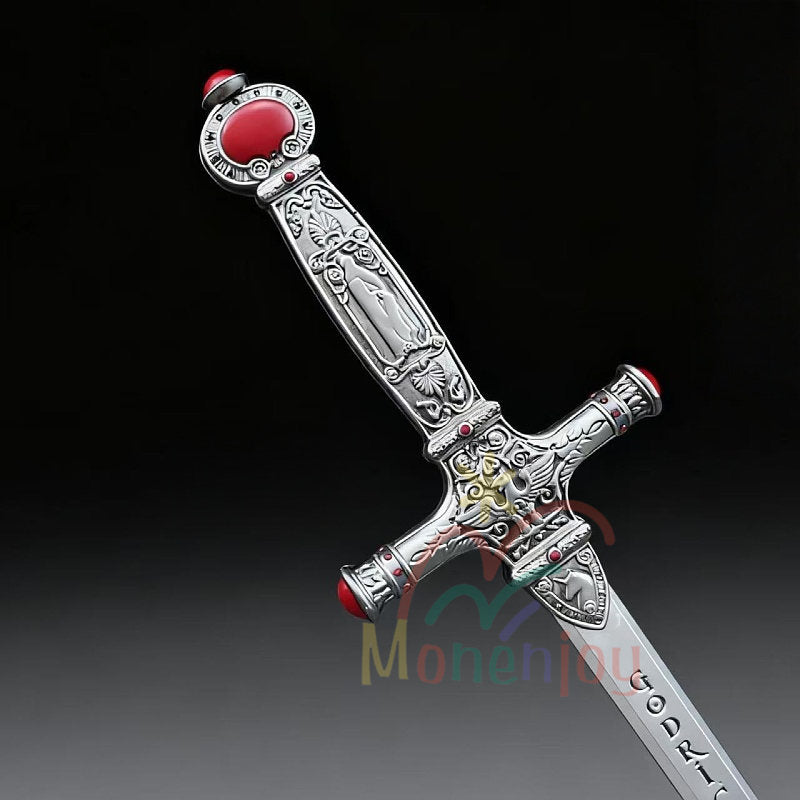 Monenjoy　アルバス・ダンブルドア 魔法ワールド グリフィンドールの剣 コスプレ道具　100cm　武器モデル　レプリカ　  銀色の両刃の片手剣