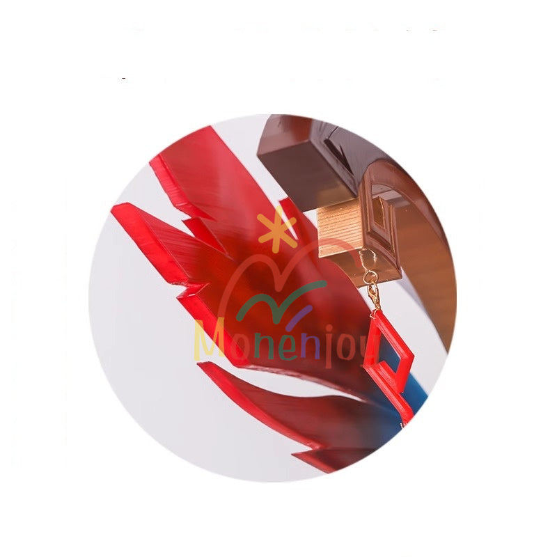 Monenjoy　原神　星鷲の紅き羽　コスプレ道具　チャスカモチーフ武器　Astral Vulture's Crimson Plumage　武器レプリカ　GS1196 - Monenjoy