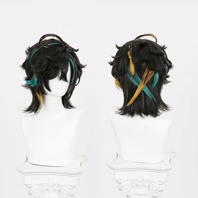 Monenjoy 原神 キィニチ ウィッグ　カツラ　コスプレ道具　イベント　 - Monenjoy