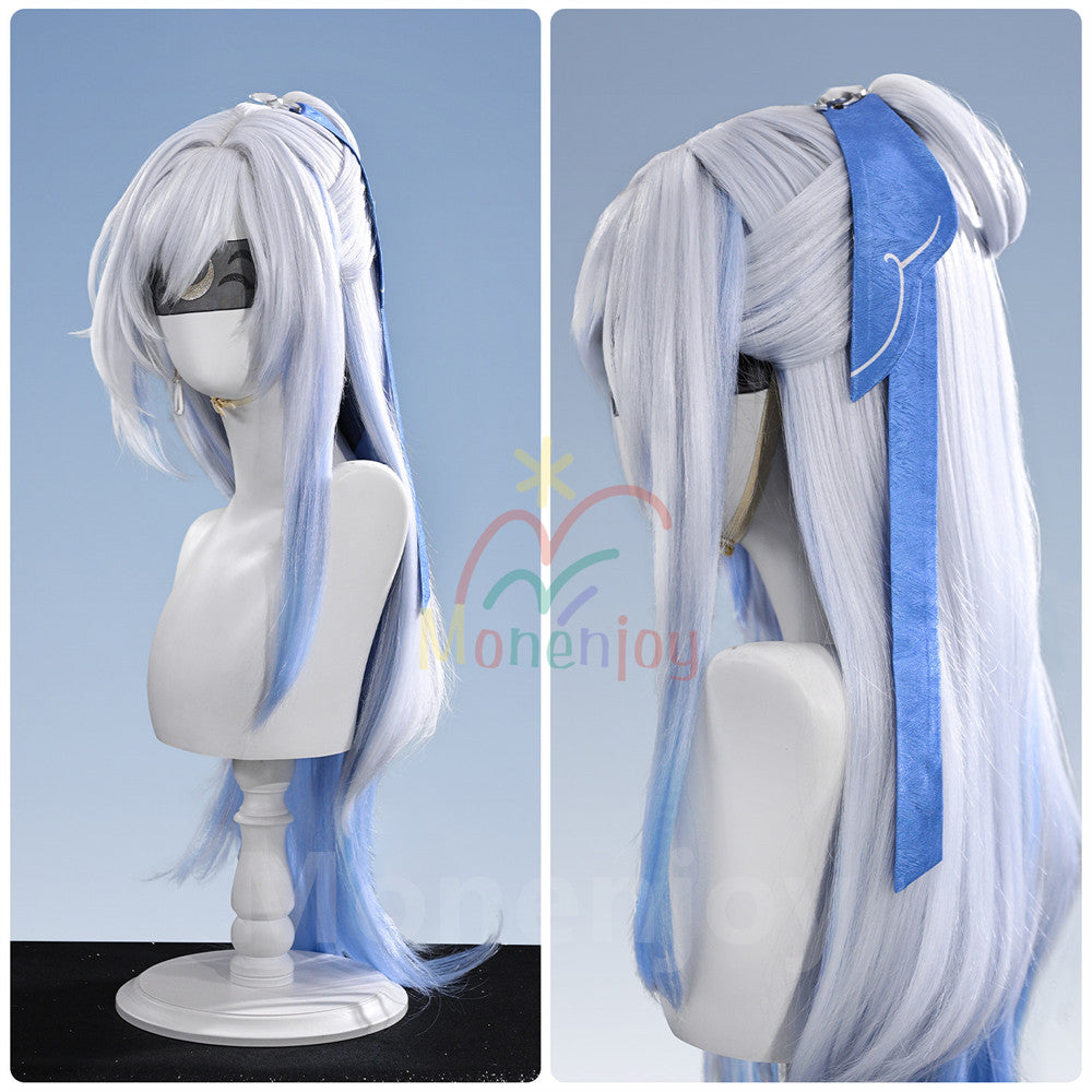 Monenjoy　崩壊スターレイル 鏡流　コスプレ衣装　Jingliu　コスチューム　Honkai: Star Rail　仙舟「羅浮」 イベント　剣士服 MONENJOY