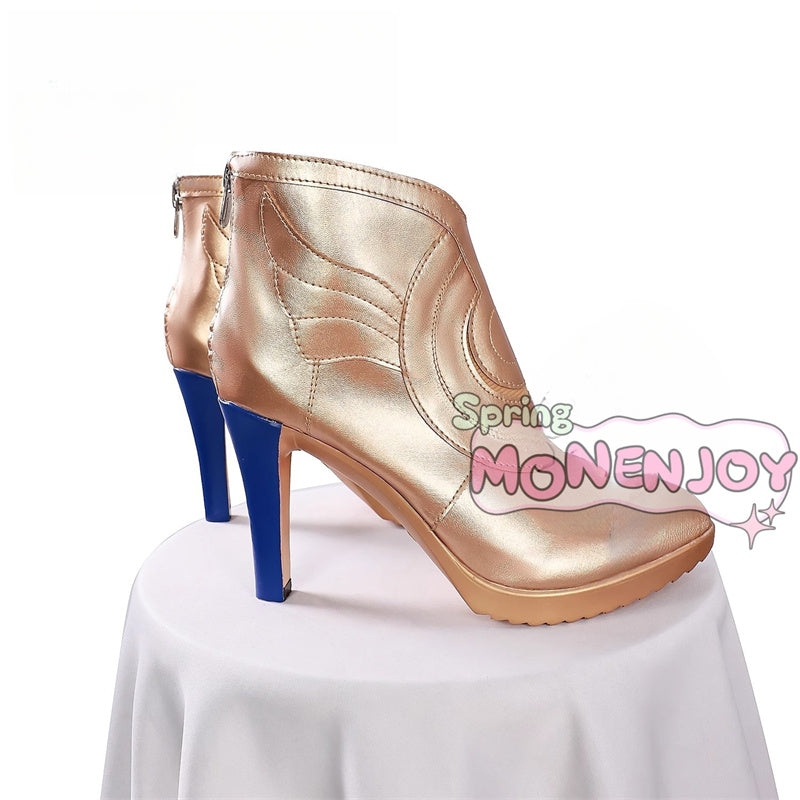 Monenjoy 崩壊スターレイル サフェル シューズ　コスプレブーツ　靴　 セファリアGS1372 - Monenjoy