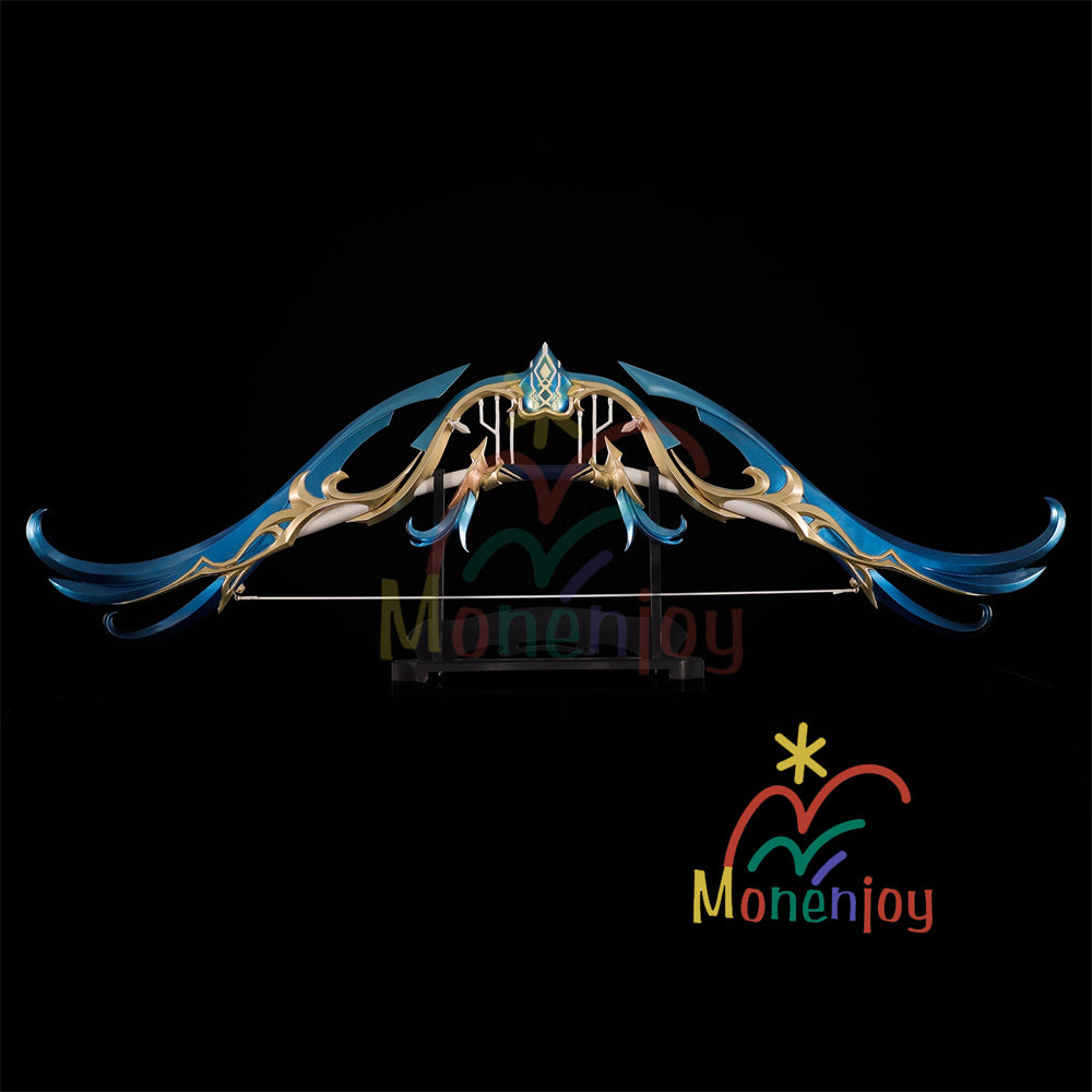 Monenjoy 原神 終焉を嘆く詩  130cm 弓 コスプレ道具　武器モデル　ウェンティ　夜蘭　オロルン