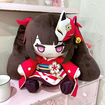 Monenjoy 崩壊スターレイル 花火 抱き枕型　綿人形 40cm プレゼント　アクセサリー　着せ替え可能　完全受注生産　中国輸入ハンドメイド品