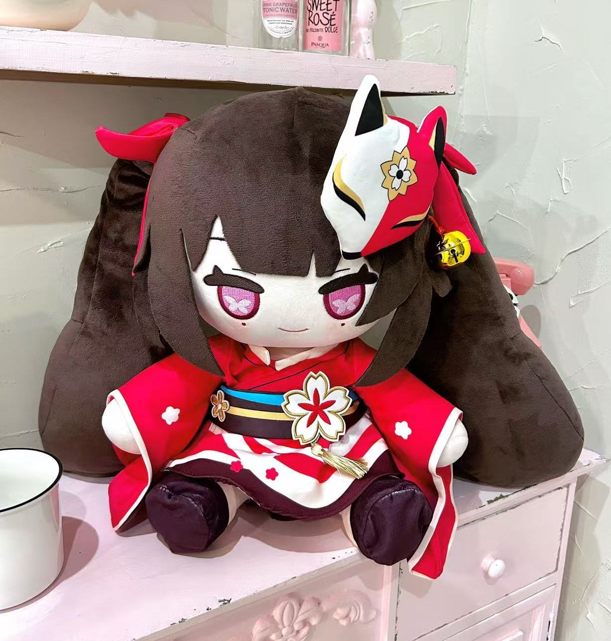 Monenjoy "Haikyu Star Rail" Fireworks Body Pillow-Shaped Cotton Doll, 40cm, Gift, Accessories, Dress-Up, Made-to-Order, Handmade in China 