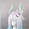 Monenjoy　エンドフィールド　ザイヒ　ヘアアクセサリー　ヘアバンド　コスプレ道具　角　アークナイツ　イベント舞台対応　PLA材質 MONENJOY