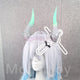 Monenjoy　エンドフィールド　ザイヒ　ヘアアクセサリー　ヘアバンド　コスプレ道具　角　アークナイツ　イベント舞台対応　PLA材質 MONENJOY