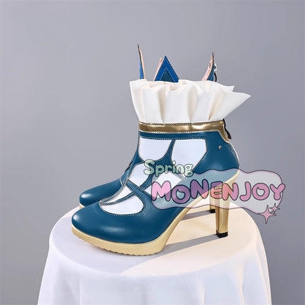 Monenjoy Collapse Star Rail Cerydra Shoes Cosplay Prop Cerydra Boots Shoes Heel Boots 