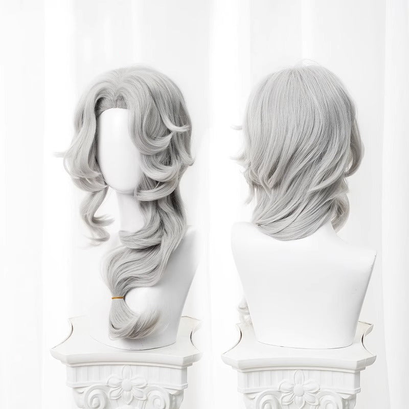 Monenjoy アイデンティティ5 隠者の衣装 ウィッグ　カツラ　銀色　第五人格/IdentityV　撮影道具　ハンター - Monenjoy