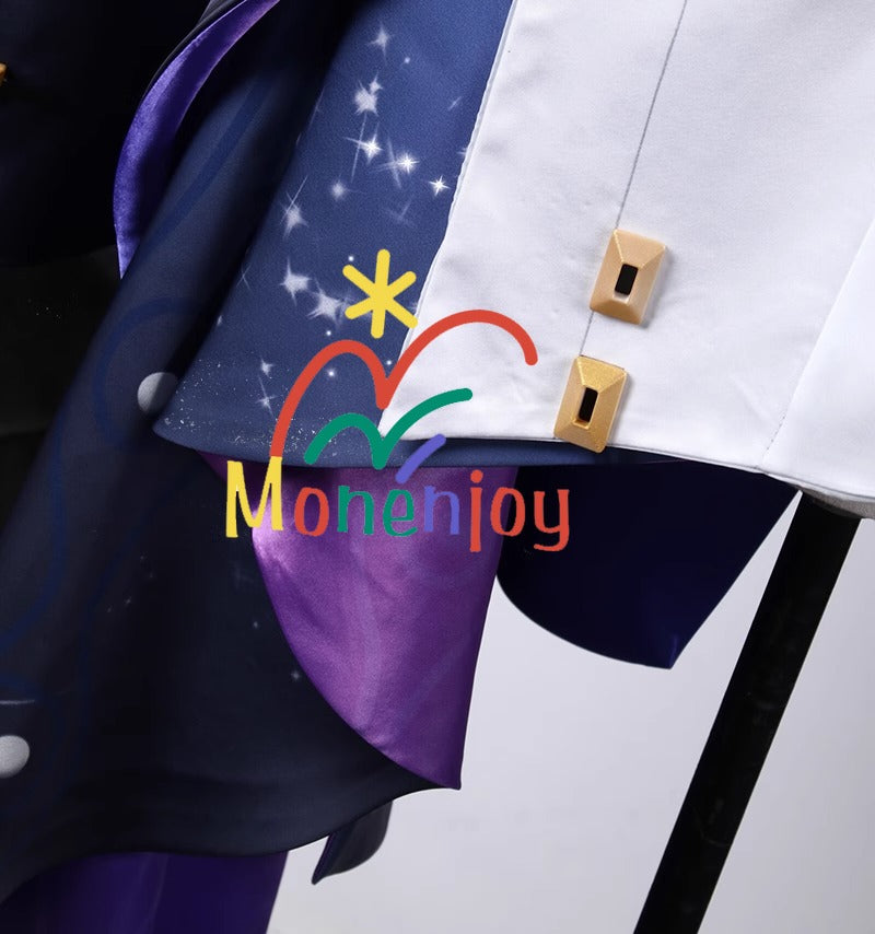 Monenjoy 崩壊スターレイル ジェイド コスプレ衣装　イベント　帽子付＋イヤリング付＋3d樹脂アクセサリー - Monenjoy