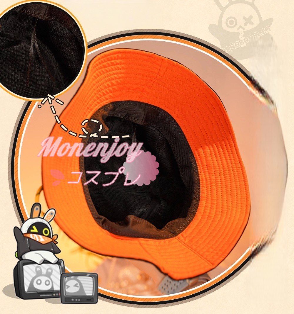 Monenjoy Zenzero Rin Summer Blue Sky Cosplay Costume Hat + Earrings Swimsuit Costume Set Stylish Goods Stylish Anime Cosplay 