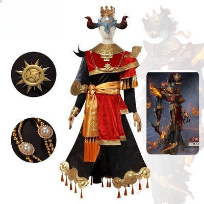 Monenjoy IdentityV フールズ・ゴールド 　コスプレ衣装　ノートン・キャンベル　愚者の金　イベント　仮装GS1225 - Monenjoy