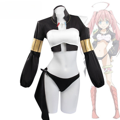 Monenjoy 転生したらスライムだった件 ミリム・ナーヴァ　コスプレ衣装 破壊の暴君（デストロイ）ミリムアイ　コスチューム　イベントGS1229 - Monenjoy