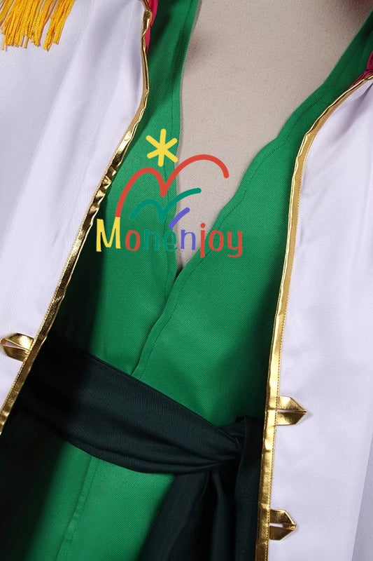 Monenjoy ONE PIECE エドワード・ニューゲート　コスプレ衣装　大海賊　白ひげ　コスチューム　イベント　仮装　 - Monenjoy