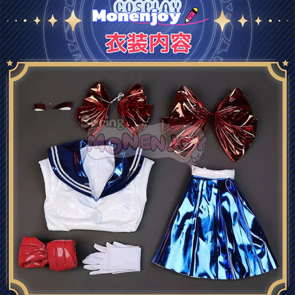 Monenjoy 美少女戦士セーラームーン　月野うさぎ / セーラームーン コスプレ衣装　コスチュームGS1375