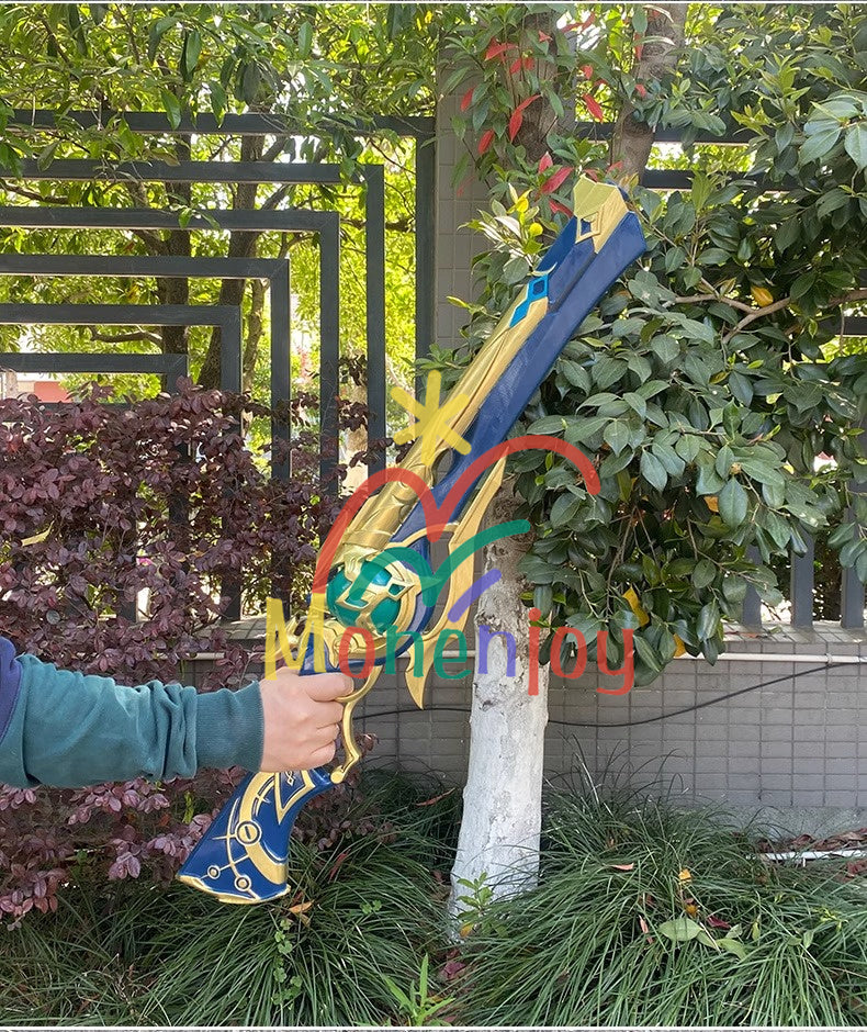 Monenjoy 崩壊スターレイル アナイクス 武器　コスプレ道具　神悟の樹庭　アナクサゴラス　銃のレプリカ　78cm　PU製　武器モデル - Monenjoy