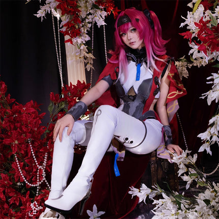 Monenjoy 鳴潮　ルパ　Lupa　コスプレ衣装　先駆ラジオEP2.4　イベント 赤色カープ　仮装　ハロウィン　コスチューム