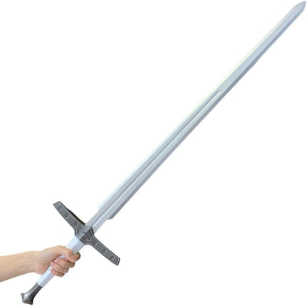 Monenjoy ロード・オブ・ザ・リング ＆ホビット 西洋剣 レプリカ武器 PU製 銀の剣 仮装 パーティーグッズ 手遊び コスプレ小物 ソード コスプレ道具 - Monenjoy