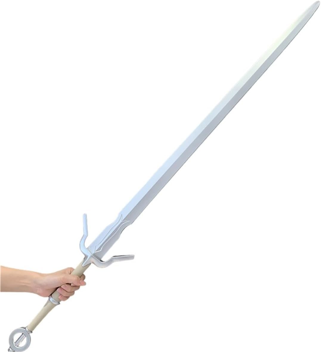 Monenjoy ロード・オブ・ザ・リング ＆ホビット 西洋剣 レプリカ武器 PU製 銀の剣 仮装 パーティーグッズ 手遊び コスプレ小物 ソード コスプレ道具 - Monenjoy