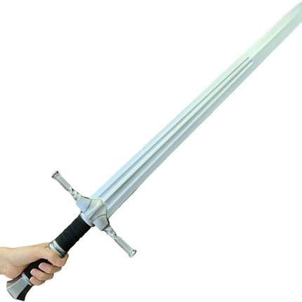 Monenjoy ロード・オブ・ザ・リング ＆ホビット 西洋剣 レプリカ武器 PU製 銀の剣 仮装 パーティーグッズ 手遊び コスプレ小物 ソード コスプレ道具 - Monenjoy