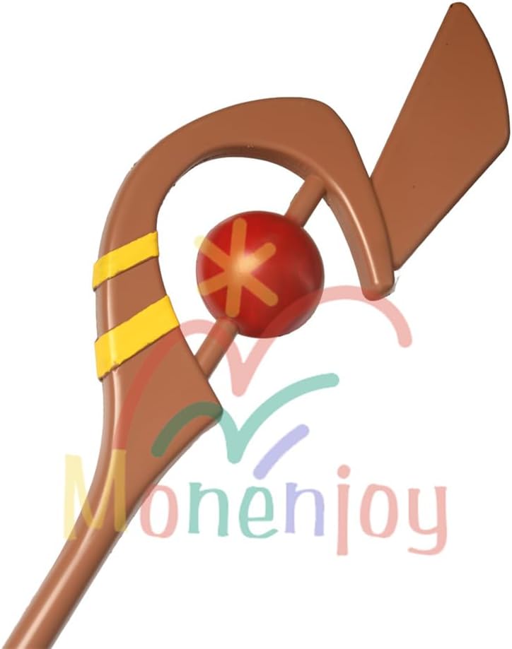 Monenjoy この素晴らしい世界に祝福を！めぐみん 　コスプレ道具 180cm 紅魔族の少女 魔法少女 法杖 このすば 武器 PU製造 仮装 パーティーグッズ コスプレグッズ - Monenjoy