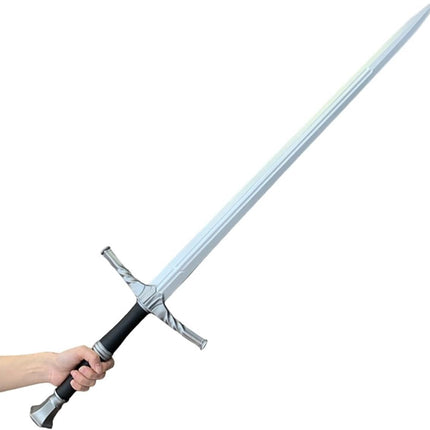 Monenjoy ロード・オブ・ザ・リング ＆ホビット 西洋剣 レプリカ武器 PU製 銀の剣 仮装 パーティーグッズ 手遊び コスプレ小物 ソード コスプレ道具 - Monenjoy