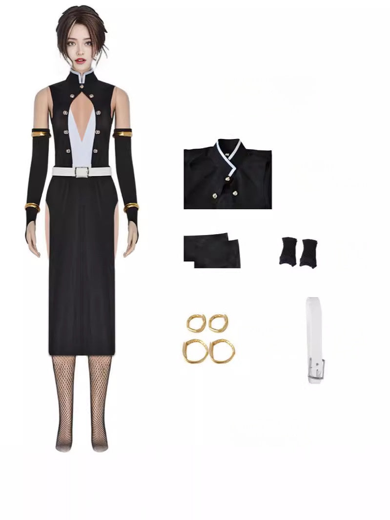 Monenjoy　劇場版「鬼滅の刃」無限城編 伊之助  継国 縁壱 十二鬼月 黒死牟猗窩座 堕姫（だき） 珠世　コスプレ衣装　ユニフォーム　イベント