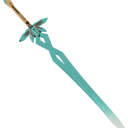 Monenjoy 原神　ミニチュア フィヨルドの歌 フータオ(胡桃) モデル 槍 長柄武器 22cm ミニ武器 おもちゃ 卓上装備品 コスプレグッズ 1/6ver 合金製 塗装済み完成品フィギュア周 - Monenjoy