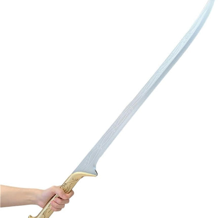 Monenjoy ロード・オブ・ザ・リング ＆ホビット 西洋剣 レプリカ武器 PU製 銀の剣 仮装 パーティーグッズ 手遊び コスプレ小物 ソード コスプレ道具 - Monenjoy