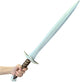 Monenjoy ウィッチャー3 ワイルドハント 西洋剣 105cm ウレタン樹脂製 片手剣 レプリカ武器 PU製 銀の剣 手作り 撮影道具 ヒーロー 戦士 仮装 パーティーグッズ コスプレグッズ 手遊び コスプレ小物 ソード コスプレ道具 イベント おもちゃ ハロウィン（単品） - Monenjoy