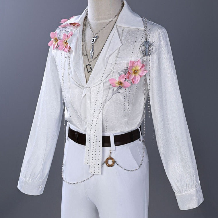 Monenjoy 恋と深空 セイヤ コスプレ衣装　花の内緒話 Love and Deepspace　イベントGS1403 - Monenjoy