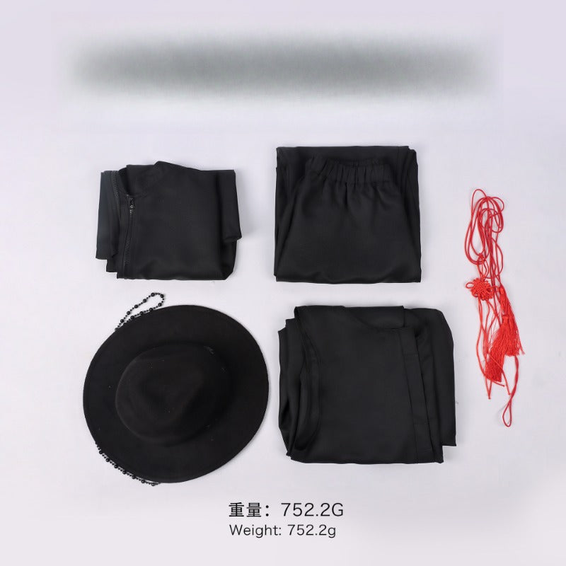 เพลิดเพลินไปกับ KPOP Girls! ชุดคอสเพลย์ Demon Hunters Boy Band Black Rumi Zoe สไตล์เกาหลีจากภาพยนตร์อนิเมะ KPOP Superstars 