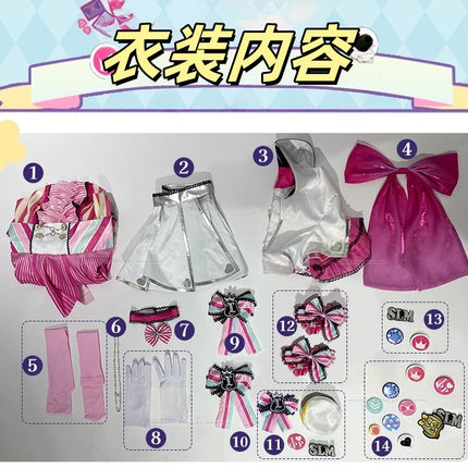 Monenjoy　TVアニメ アイドルタイムプリパラ  真中 らぁら コスプレ衣装　南みれぃ　北条そふぃ　舞台服　SoLaMiSMILE 　イベント
