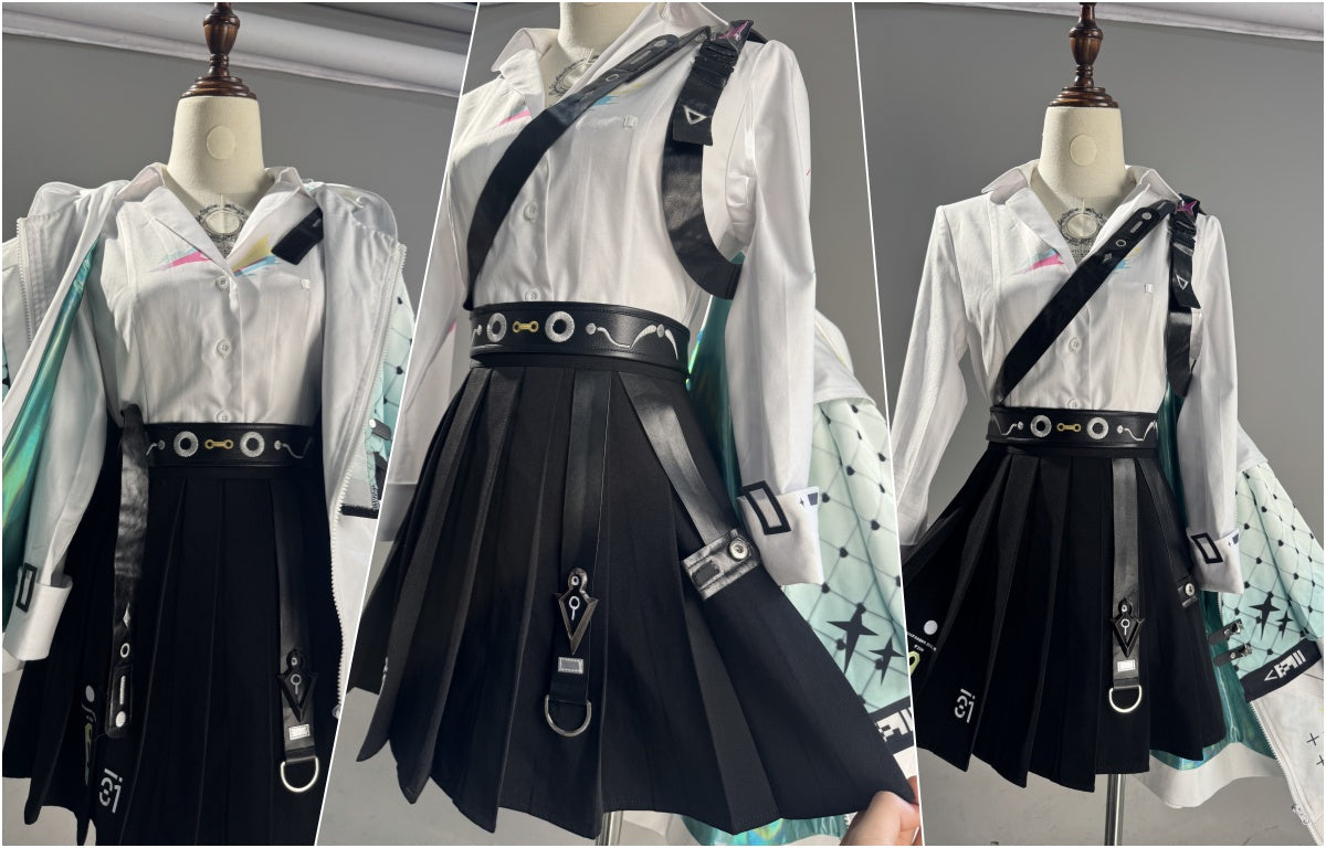 予約販売　Monenjoy　鳴潮 リンネー コスプレ衣装　イヤリング＋髪飾付　アクセサリー　衣装　日常服　Wuthering Waves 　コスチューム