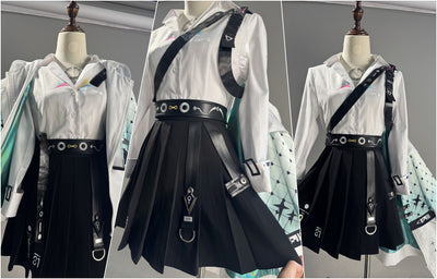 予約販売　Monenjoy　鳴潮 リンネー コスプレ衣装　イヤリング＋髪飾付　アクセサリー　衣装　日常服　Wuthering Waves 　コスチューム