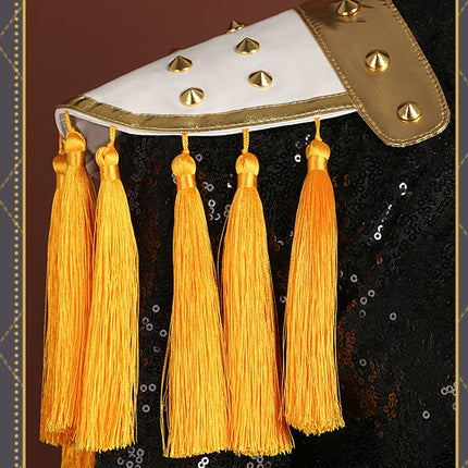Monenjoy Anime Movie KPOP Girls! Demon Hunters Mira Live Clothes Dancing Clothes Cosplay Costume with Earrings Rumi Zoe Korean Style KPOP Superstar