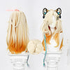 Monenjoy　原神 シロネン ウィッグ　カツラ　コスプレ道具　ナナツカヤンの名鋳り師 魂を鋳る烈火 山岳を彩る金色 - Monenjoy