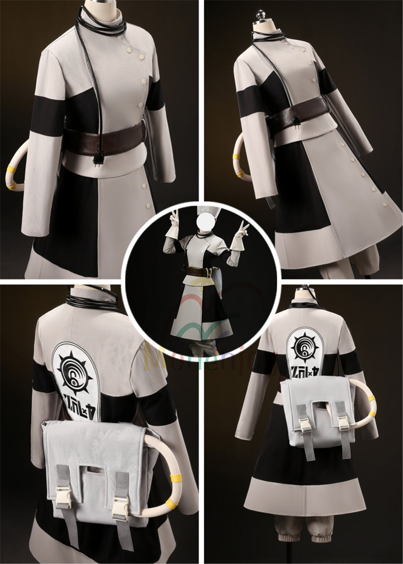 Monenjoy　GACHIAKUTA　エイシア・スティルザ　コスプレ衣装　鞄＋帽子付　ガチアクタ　コスチューム　イベント