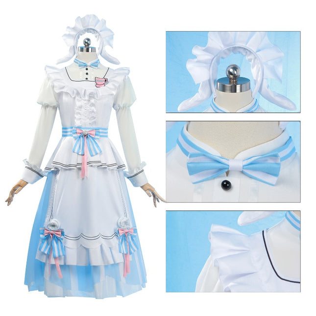 Monenjoy プロセカ 鳳えむ  コスプレ衣装 特訓後 feat.シナモロール ワンピース イベントGS1323 - Monenjoy