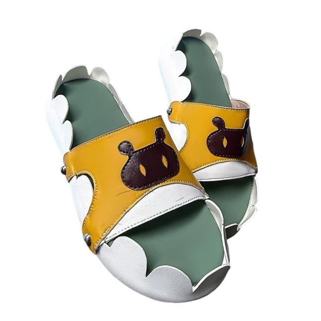 Monenjoy Zenzero Rin Summer Blue Sky Sandals Shoes Cosplay Props