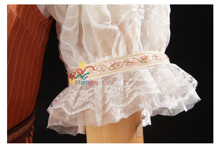 Monenjoy インフィニティニキ 望郷の風 コスプレ衣装 豊穣の賛歌 豊穣への賛辞 　髪飾り付　洋服セット　GS1308 - Monenjoy