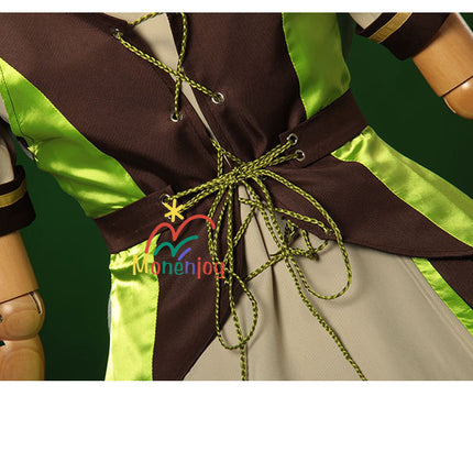 Monenjoy　インフィニティニキ 　森の蝶との戯れ コスプレ衣装 ワンピース　洋服　イベント　帽子付GS1226 - Monenjoy