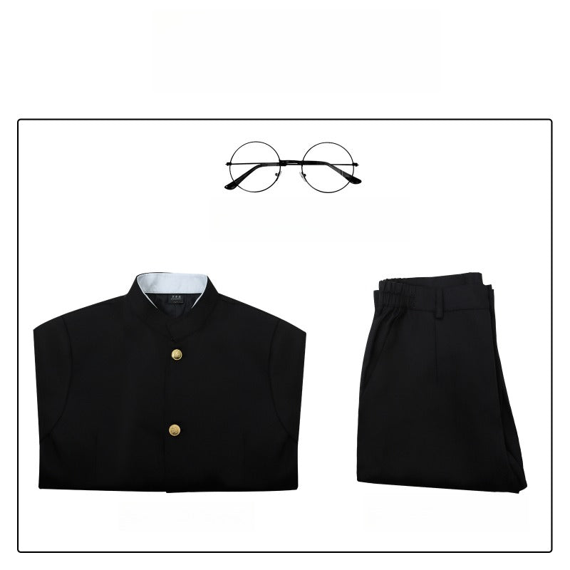 Monenjoy　ダンダダン　綾瀬桃（モモ）　オカルン／高倉 健　綾瀬 星子　白鳥 愛羅　コスプレ衣装　ターボババア　イベント　ポリエステル　イヤリング付　コスチューム