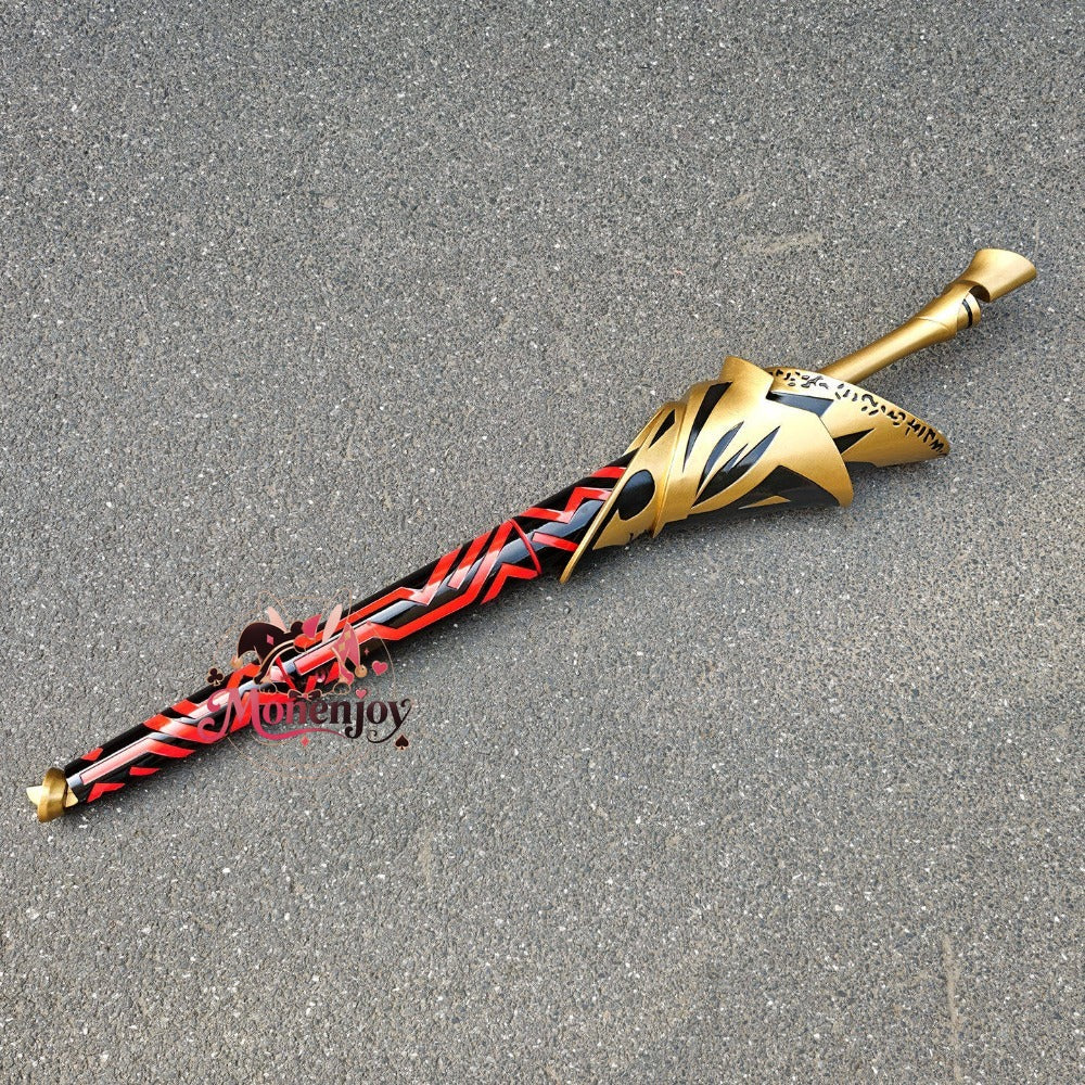 Monenjoy Fate  ギルガメッシュ Gilgamesh   　乖離剣　エヌマ・エリシュ　120cm　宝具　武器モデル　PU製造　黄金の王 アーチャー 　コスプレ道具 Monenjoy