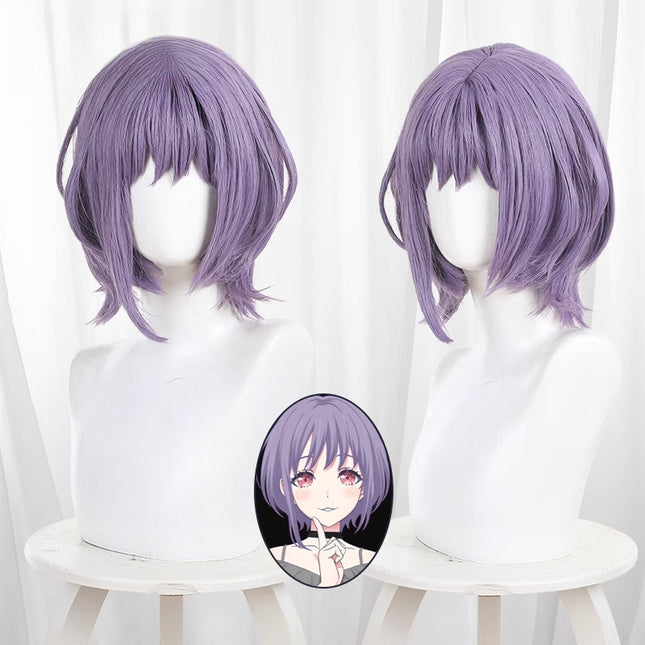 Monenjoy BanG Dream! Ave Mujica 祐天寺若麦 ゆうてんじにゃむ ウィッグ カツラ 祐天寺にゃむ コスプレ道具 飾り - Monenjoy