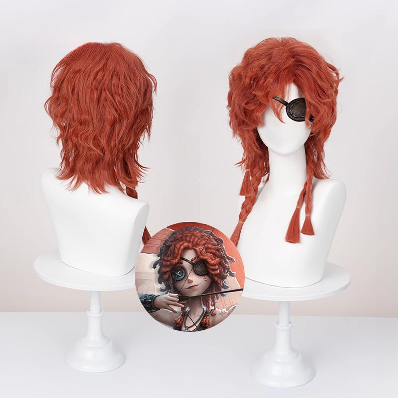 Monenjoy 第五人格 弓使い ウィッグ　本体約33cm　ブリュンヒルド・ウェルフ　カツラ　コスプレ道具 - Monenjoy