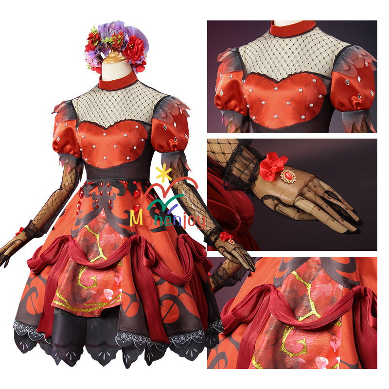 Monenjoy アイデンティティ5  少女 コスプレ衣装　ミズ・ボムグラナトプレート　S37真髄1   UR衣装   実物化　イベントGS1350 - Monenjoy