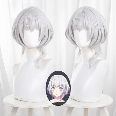 Monenjoy　BanG Dream　咲川女子学園　要楽奈 かなめらーな ウィッグ　カツラ　コスプレ道具 - Monenjoy