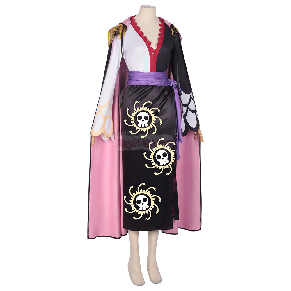 Monenjoy　onepiece　ワンピース　海賊女帝　ボア・ハンコック 九蛇海賊団　 船長　コスプレ衣装GS1267 - Monenjoy